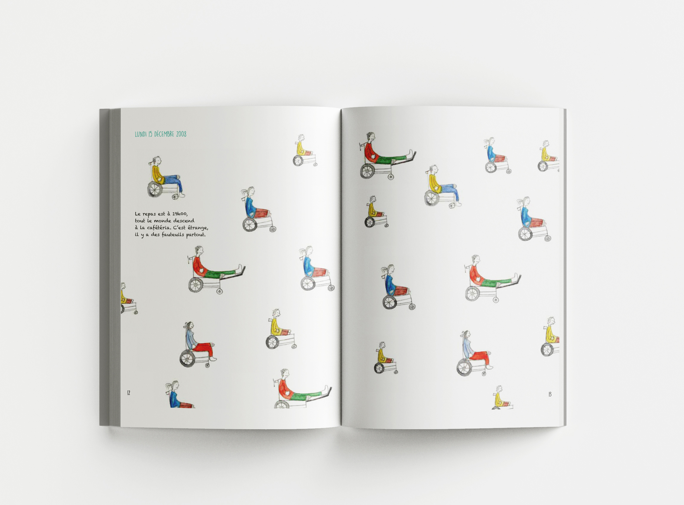 Fauteuils au centre de rééducation