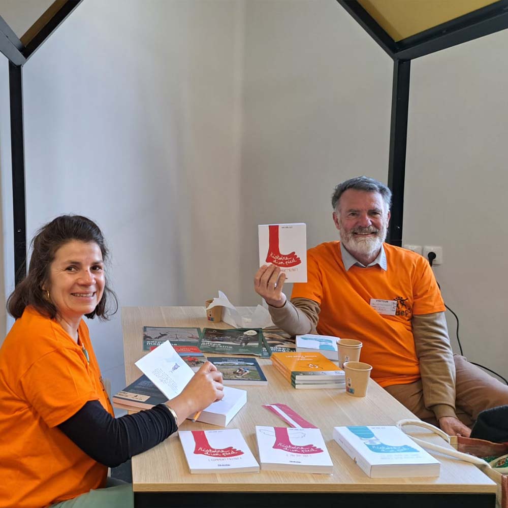 Présentation des livres Histoire d'un pied