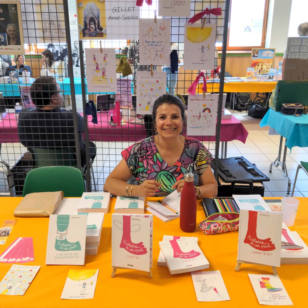 Salon du livre à Crémeaux